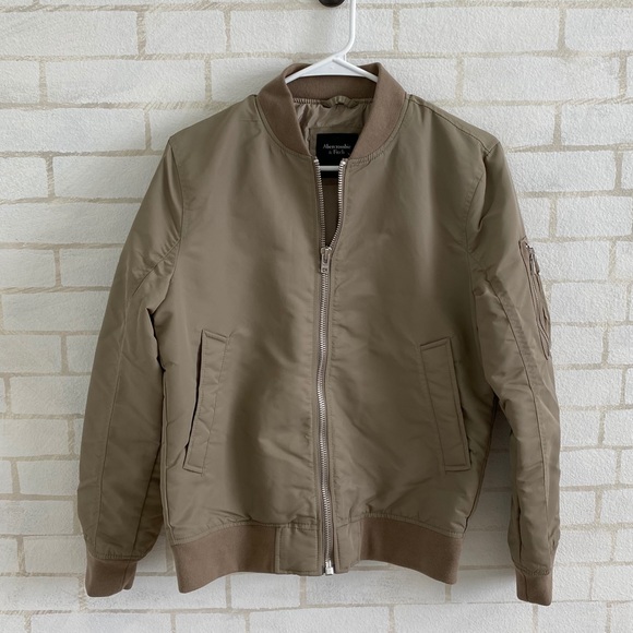 Abercrombie & Fitch Classic Military Bomber Jacket - Picture 6 of 8
